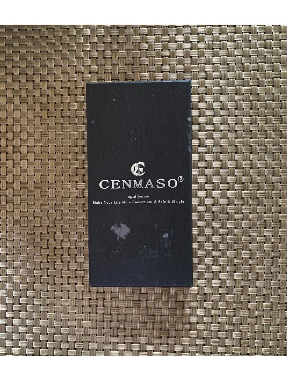 Cenmaso Armor Case for Samsung Galaxy Z Fold 4 Matte Black